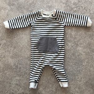 Miles baby Striped Romper